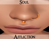 Nose Piercings - Orange