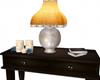 Side Table w/Lamp