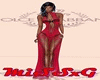 G* Sexy Lux..Red Gown