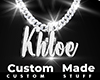Custom Khloe Chain