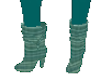 Casual Teal Boot