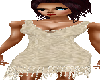 Cream Roaring 20's Dress