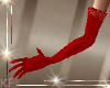 Elegant Red Party Gloves