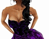 Adara Purple Short Dress