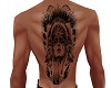 Indian Back Tatto