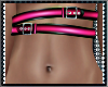 Pink Latex Belt