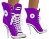 [LR]purple convers shoes
