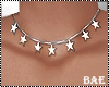 B| Stars Necklace Silver