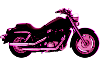 pink/black Motorbike