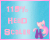 MEW 115% Head Scaler