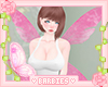 Dark Pink Fairy Wings