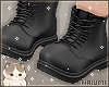 KID 🐰 Black Boots