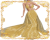 Golden Lady Gown