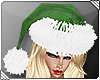 [A] santa green hat
