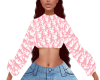 dior pink sweater