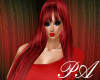 {P}Red long hair