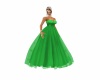 [B] Green Formal Gown