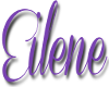 Eilene Name Sign
