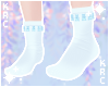 Sky Gummy Bear Socks