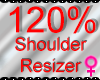 *M* Shoulder Resizer 120