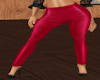 leather pants pink W 1