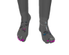 Pretty Siren Toes Pink