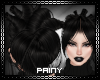 Heart Bun Soot /bangs