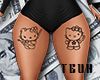 Tattoo Coxa Hello Kitty