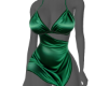 Green Satin Dress 🎄