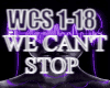 WE CAN'T STOP