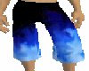 Blue Fire Board Shorts