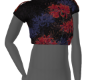 Army CropTop SpiderLily