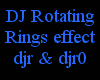 {LA} Dj rotating rings 