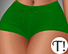 T! Green Shorts