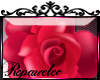 *R* HotPink Rose Sticker