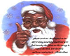 Animated Black Santa Pic