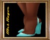 LUNA TEAL HEELS