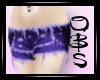 (OBS) Purple denim short