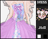 .J Crystals Lilac Dress
