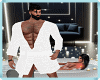 MAU/MALE WHITE BATH ROBE