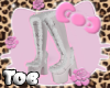 Light Pink Fur Boots