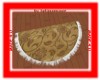 Anns beige hearth rug