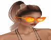 Orange toned sunglasses