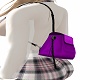 purple school bag