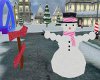 Dancing snowgirl