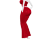 Red Tank&Flare Pant Set