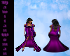 Elegant Purple Amar Gown
