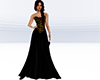 New Black Gold Gown