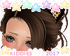 K| Kids Hair Dark Brown