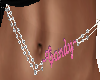 CANDY Pink Belly Chain